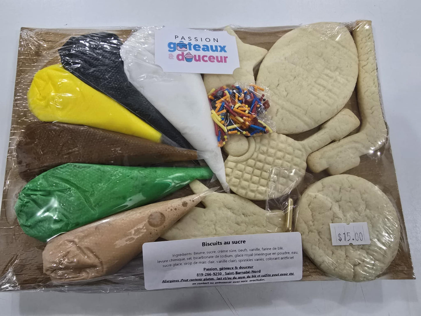 Ensemble à décorer Sport