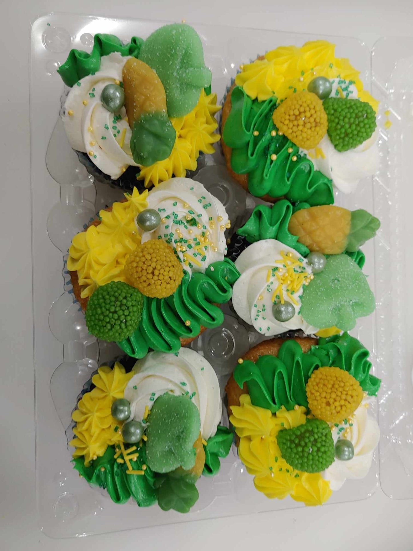 Cupcake ton de vert