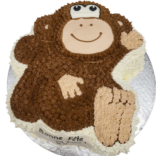 Gâteau formé Singe
