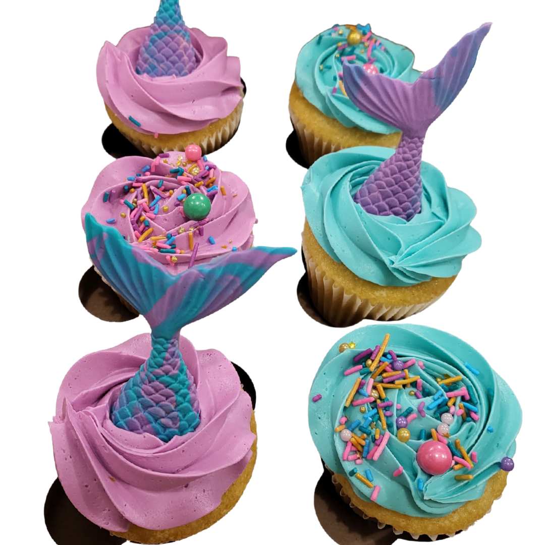 Cupcake sirène