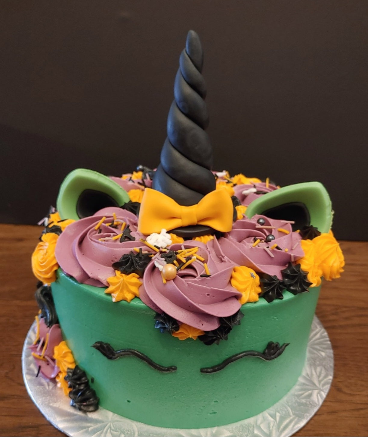 Gâteau Licorne Halloween