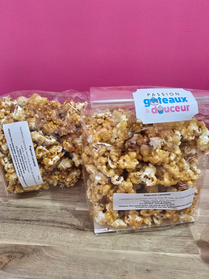 Popcorn au caramel