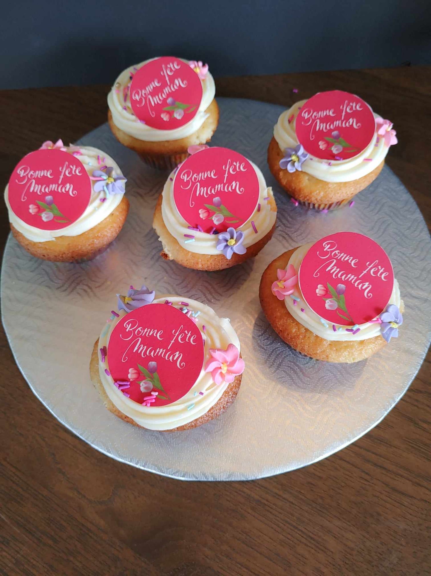 Cupcake Bonne fêtes des mères