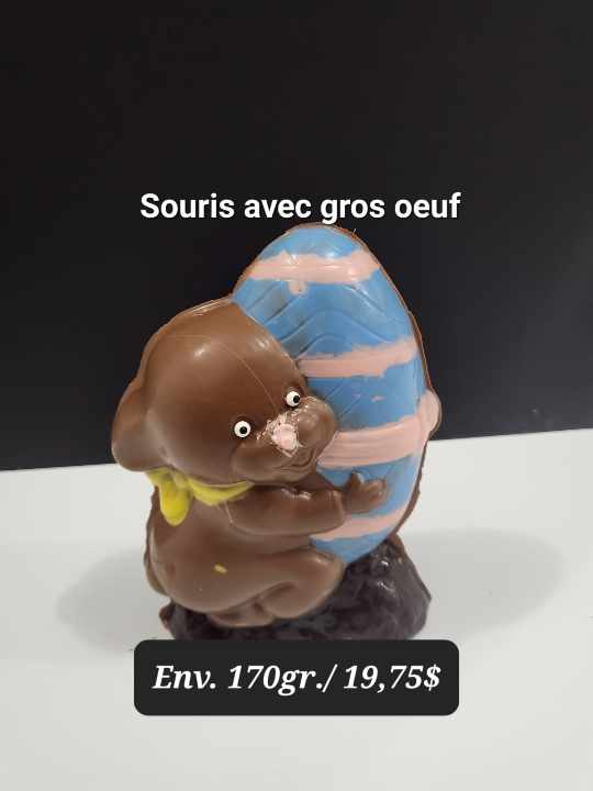 Chocolat 3D Pâques