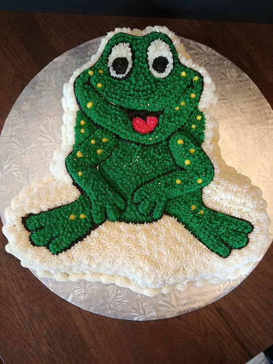 Gâteau formé Grenouille