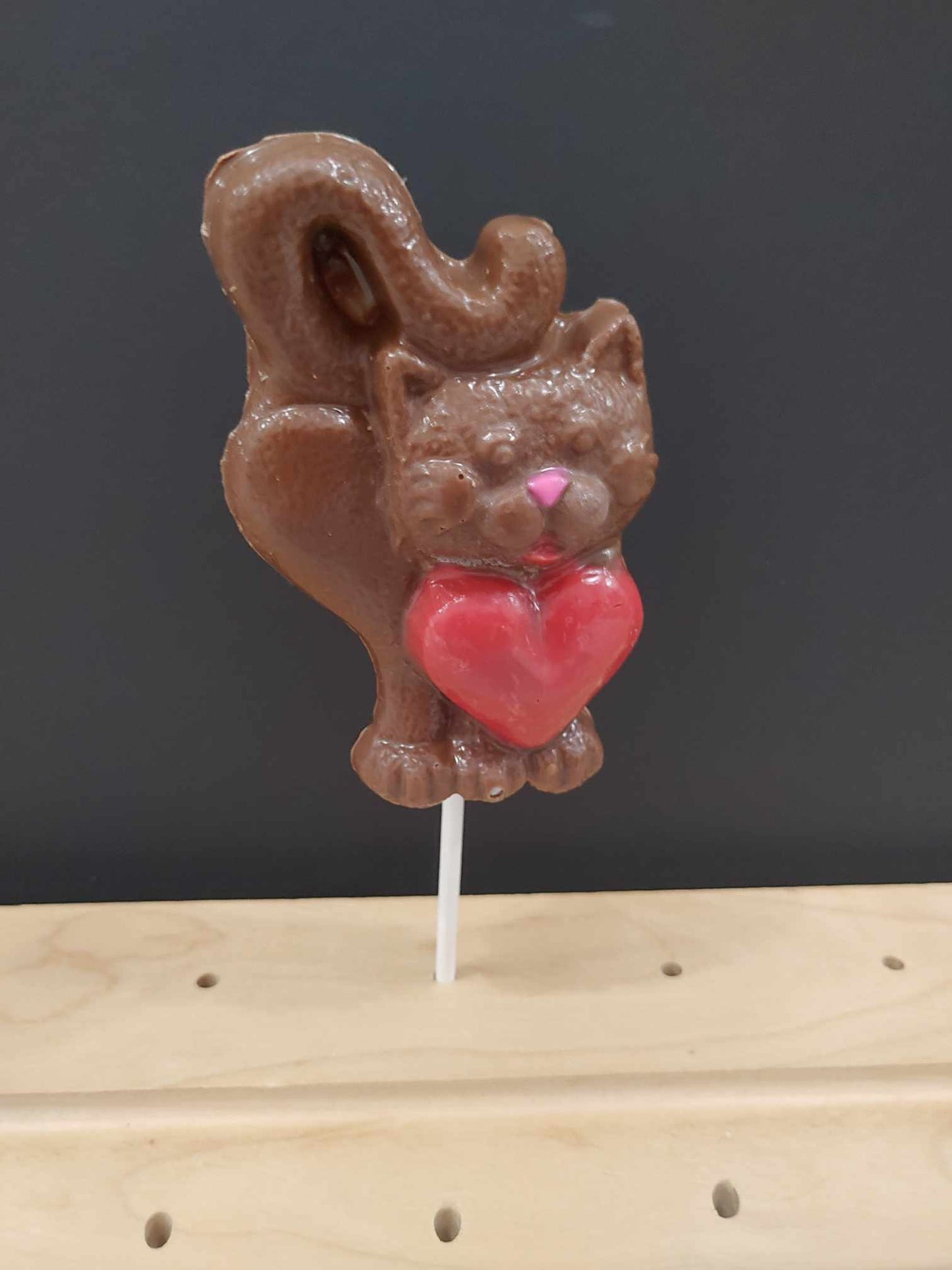 Suçons au chocolat Saint-Valentin