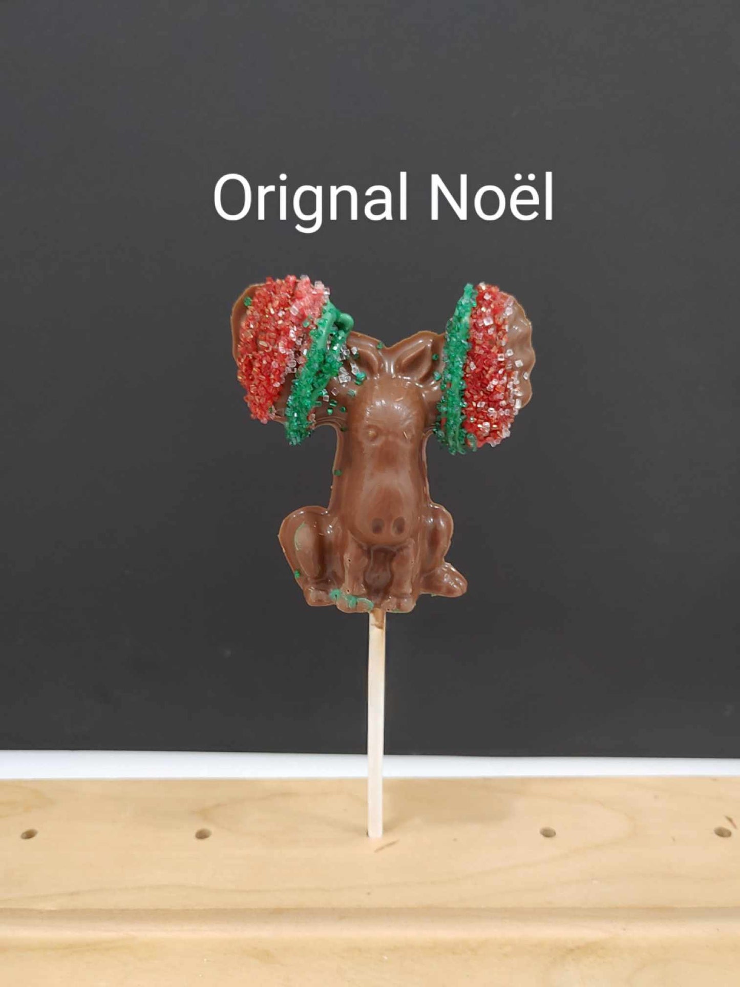 Suçon en chocolat de Noël