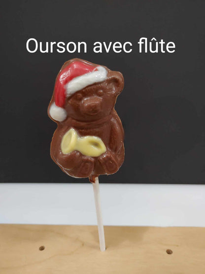 Suçon en chocolat de Noël