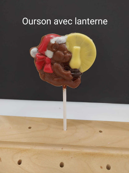 Suçon en chocolat de Noël