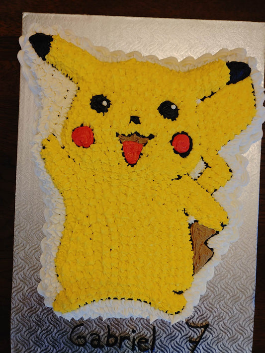 Gâteau formé Pikachu