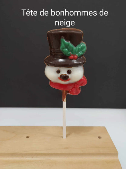 Suçon en chocolat de Noël